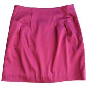 New Eccoci Pink A-Line Skirt Size 14 Pockets Knee Length Fully Lined